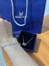 施华洛世奇（SWAROVSKI）Swan优雅天鹅项链女吊坠轻奢小众送女友生日礼物女 125周年蓝色5533397 实拍图