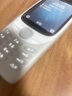 诺基亚NOKIA8210 4G 移动联通电信全网通 2.8英寸双卡双待 直板按键手机 老人老年手机 学生手机 灰色 晒单实拍图