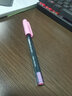 施耐德（Schneider）圆珠笔 大容量0.5mm子弹头原子笔糖果色透明杆学生日常办公用505F粉帽蓝芯-5支装 实拍图