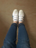 Onitsuka Tiger鬼塚虎休闲大中童鞋男女经典小白鞋MEXICO 66™ BAJA KIDS C4D5Y 白色/蓝色 35 实拍图
