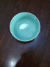 苏氏陶瓷（SUSHI CERAMICS）青瓷釉陶瓷碗花开富贵米饭碗汤碗6件套装餐具 实拍图