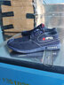 红青百年老北京布鞋男夏季帆布鞋男士休闲鞋韩版时尚百搭透气工作鞋开车鞋 系带款（蓝色） 42 实拍图