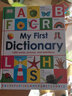 微瑕品 介意慎拍 DK 我的第一本字典 My First Dictionary 少儿科普百科大词典 全彩英文原版精装 初阶图画词典 插图字典 5-12岁 实拍图
