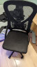 VWINPER电脑椅家用人体工学椅子办公椅靠背学生学习写字书房电竞游戏椅 升级款黑框黑网 实拍图