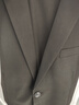 HAIPAIHAOYU西服套装男士修身商务正装西装面试职业装套西伴郎服新郎结婚礼服 A版黑色二扣【西服+西裤】 4XL (190) 实拍图