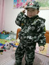 兵童勇士 2023新款冬装儿童装迷彩服套装中大童运动装男童休闲加绒厚棉服 实拍图