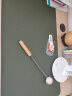 BUBM 鼠标垫小号办公室桌垫笔记本电脑垫键盘垫办公写字台桌垫游戏家用垫子防水支持定制 70*35cm 墨绿色 实拍图