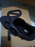 蔓睫MJ椰子鞋350莆田春季新款网面透气飞织潮流运动休闲男鞋子 黑满（纯原莆田真爆高版本） 40 （运动鞋尺码） 实拍图
