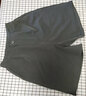 浪莎西装短裤女夏季薄款宽松阔腿裤高腰a字显瘦直筒休闲五分中裤子潮 黑色 L 建议101斤-110斤 实拍图