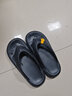 paul frank大嘴猴人字拖女士夏季外穿踩屎感沙滩eva夹脚防滑潮流拖鞋 钢琴黑男款 40-41 实拍图