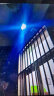 烁室（SUOSHI）太阳能灯照明灯户外庭院灯家用路灯一拖一、一拖二露营营地灯 聚光款1500W-照400平-光控+遥控 实拍图