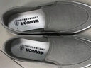 回力 Warrior 帆布鞋男透气懒人一脚蹬休闲鞋子男低帮老北京布鞋男鞋 WXY-966 灰色 42 实拍图