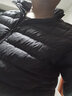 鸭鸭（YAYA）秋冬反季轻薄羽绒服男立领短款轻羽绒时尚保暖防寒外套D 黑色 3XL (190) 实拍图