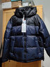 鸭鸭（YAYA）新国标羽绒服男短款冬季新款撞色休闲百搭防寒面包服保暖外套M 丈青色 L (175) 实拍图
