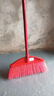 欣荣达木柄塑料扫把单个家用学校扫帚硬毛环卫宿舍工车间厂普通笤帚批发 直头软毛（杆长96cm） 实拍图