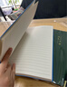 粉笔时光 A4超厚笔记本子a4文具软皮面本加大号加厚多功能商务记事本大学生考研考试康奈尔日记本工作记录 3本A4-墨绿+灰蓝+黑色 实拍图