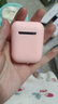 野蔷薇 无线蓝牙耳机迷你华为OPPO/vivo苹果通用入耳式男女生款可爱跑步运动iphone 高配版【触摸控制】樱花粉 实拍图