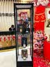 莱菀妲手办柜玻璃展示柜玩具乐高模型高达展示架陈列柜精品透明展柜家用 50*40*180钢化玻璃（整装发货） 实拍图
