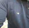 七匹狼长袖t恤男固色简约春季翻领纯棉polo保罗衫男装商务纯色打底衫 宝蓝-3.0升级纯棉固色 4XL 190/104A(XXXXL) 实拍图