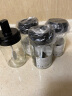 欣美雅（xinmeiya）调料盒套装家用组合装调料罐子厨房调料瓶玻璃盐罐油壶香料收纳盒 黑色-调味盒*4+标签 实拍图