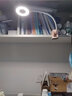 飞利浦（PHILIPS） LED台灯可充电夹子灯大学生学习床头灯宿舍卧室灯插电灯地摊酷荷 【圆环形灯头】杜鹃粉typc充电 实拍图