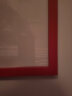 伊眸（YIMOU） 实木大相框挂墙创意画框装裱拼图框定制海报框营业执照框洗照片 红色 24寸（可放尺寸50.8*60.9cm） 实拍图