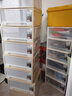 禧天龙（Citylong） 塑料收纳柜床头柜透明抽屉式整理柜单层可组合儿童衣物玩具储物柜 24升中号43.5*45*19.5CM 【真实内容量】 实拍图