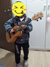 维卡斯（WEIKASI）尤克里里初学者23寸乌克丽丽单板ukulele女生桃花心木入门乐器 23英寸蓝紫撞色+全套配件 实拍图
