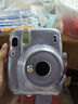 FUJIFILM/富士 立拍立得MINI11 一次成像mini相机  即拍即得 迷你相机7/9升级款 MINI11 丁香紫 官方标配 实拍图