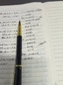 英雄（HERO） 【热门商品】英雄宝珠笔商务签字笔粗0.5mm金属笔礼物礼盒套装刻字生日礼品文具企业定制logo （爆款）亮黑金夹【单支礼盒】 0.5mm 实拍图