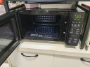 美的（Midea） 微波炉烤箱一体机小型家用20升光波平板加热多功能智能杀菌饭盒蒸菜单C20 黑色 晒单实拍图