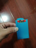 Aifang创意铝合金20支装烟盒潮流防潮抗压DIY定制金属便携盒 蓝色（软包） 实拍图