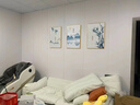 城篇北欧壁画装饰画客厅三联沙发背景墙挂画现代简约大气餐厅卧室墙画 T133495前程似锦 30*40cm 9mm布纹膜三联画黑边 实拍图