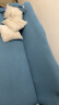 皮尔卡丹（pierre cardin） 沙发套 弹力沙发罩全包四季通用沙发垫罩巾 蓝色四人位235-300cm 晒单实拍图