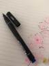 三菱（uni）0.2mm水性绘图针管笔 PIN-200美术设计描边笔勾线笔 黑杆蓝芯 单支装 实拍图