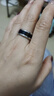 流行时尚创意感温戒指韩版学生个性潮人创意温度嘻哈指环钛钢时尚单身尾戒饰品无需充电 体温检测【银】无需充电 8号直径18.1一周长56.9MM 实拍图
