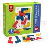 Pinwheel L型配对磁性 儿童拼图逻辑思维专注力训练磁力桌游幼儿玩具4-6岁 L型配对游戏- 3阶积木款 实拍图