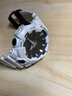 卡西欧（CASIO）黑金手表gshock黑白赛车冰韧运动时尚学生防水送男友情人节礼物 GA-700-7A立体大表盘+防水闹钟 实拍图