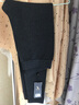 袋鼠贴身保暖内衣含羊毛裤男女士厚款保暖裤秋冬季修毛线打底裤 女-厚款-深灰 XL 实拍图