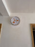 BBA 挂钟吉祥小清新客厅家用柿柿如意北欧风创意装饰钟表挂墙14英寸 晒单实拍图