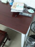 福红龙【现货秒发】电脑桌台式家用现代简约写字桌办公学习简易书桌 柚木色+白架 长120*宽60*高73 实拍图
