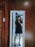 太平鸟假两件小香风连衣裙2024夏新款撞色高级感西装裙时尚短裙女 黑色（第一批） L 晒单实拍图