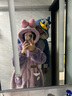 果壳（Gukoo）睡衣女迪士尼珊瑚绒睡衣男冬季加绒可外穿家居服情侣睡衣连帽D 黛西丁香紫女套装 S 实拍图