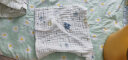 十月结晶婴儿面巾6层6条装A类纯棉卡通小方巾透气速干日常换洗30*30cm 实拍图