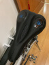  洛克兄弟（ROCKBROS）自行车坐垫套山地车座垫套舒适记忆海绵硅胶鞍座套软装备 黑蓝 实拍图