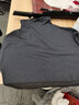 谷卓诗半高领纯色修身棉质洋气百搭女士上衣短袖T恤小衫女2025夏装新款 灰色 L 实拍图