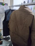 罗蒙（ROMON）棉服男秋冬大码棉袄子保暖加厚寒面包服棉衣宽松外套 咖色 5XL  实拍图
