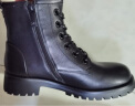 真美诗（Joy&peace）女靴冬季新款商场同款粗跟简约马丁靴60381DD3 黑色 37 晒单实拍图