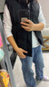羽绒服马甲女秋冬新款休闲百搭简约外穿保暖背心马甲 W03-黑色 L 实拍图