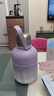 恩尔美（nRMEi）保温杯大容量女士高颜值316不锈钢便携25新款儿童大肚吸管水杯壶 梦幻紫1500ml【背带+一杯三饮】 实拍图